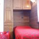 Petite chambre de l'appartement Punta Rossa à Cogne