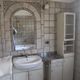 Bathroom of the apartment Casa Savin in Cogne