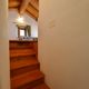 Stairs of the apartment Margherita in Cogne