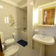 Salle de bain de l'appartement Pan di Marmotta à Cogne