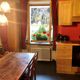 Kitchenette and dining area of the apartment Piccolo Paradiso in Cogne